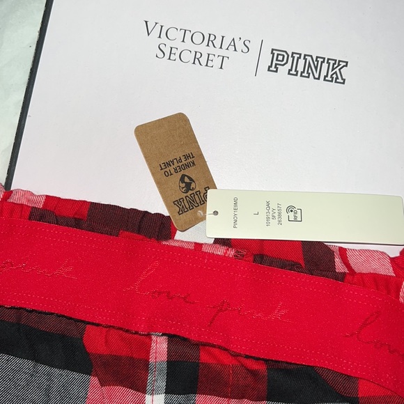(L) Victoria’s Secret Plaid Flannel Pajama Shorts - Picture 6 of 13